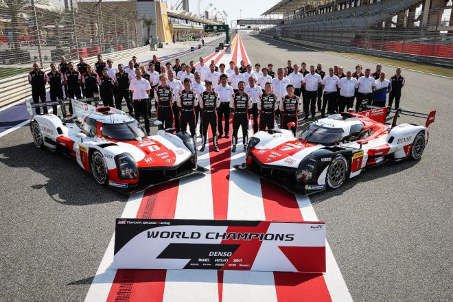 第5戦バーレーンでチームタイトルを確定させ、WECハイパーカー時代の初代王者となったTOYOTA GAZOO Racing