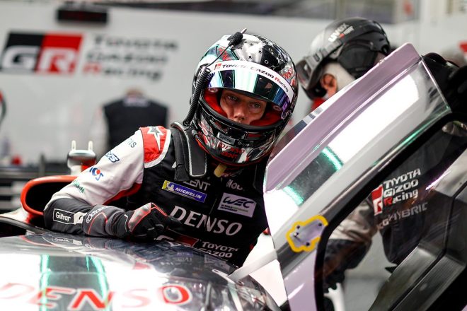 8号車GR010ハイブリッドの予選アタックを担当し2番手となったブレンドン・ハートレー