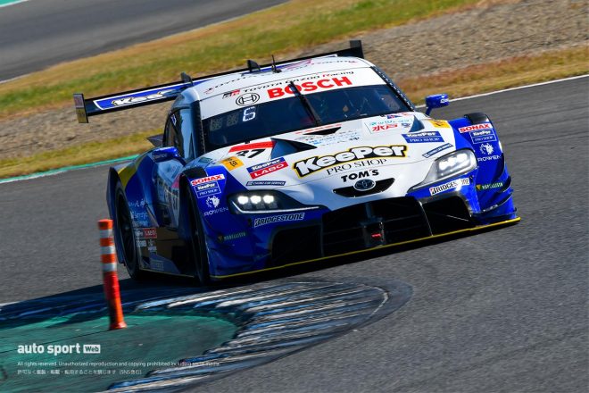 2021スーパーGT第7戦もてぎ　KeePer TOM’S GR Supra（平川亮／サッシャ・フェネストラズ）
