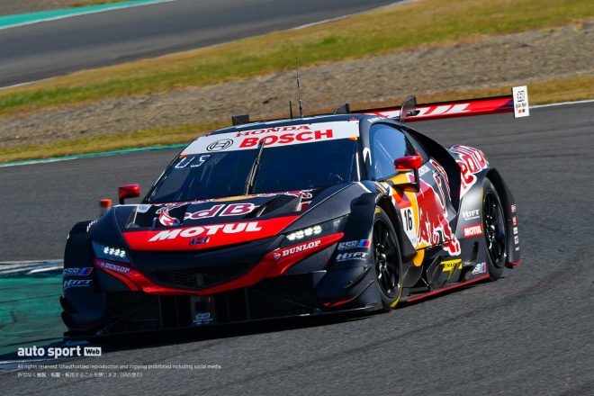 2021スーパーGT第7戦もてぎ　Red Bull MOTUL MUGEN NSX-GT（笹原右京／大湯都史樹）