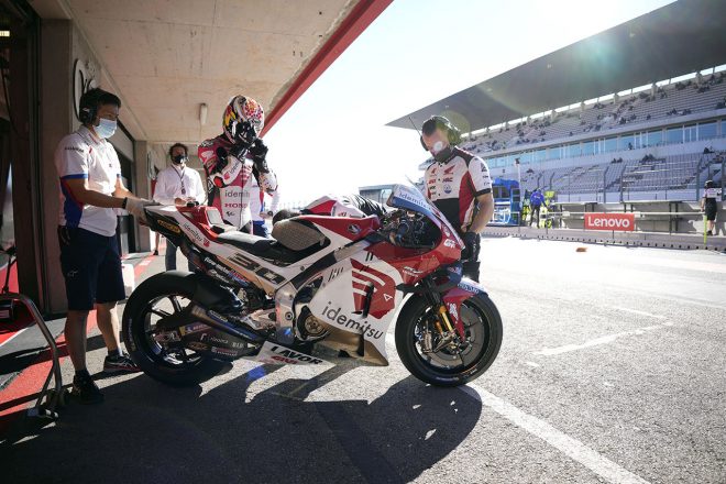 中上貴晶（LCRホンダ・イデミツ）／2021MotoGP第17戦アルガルベGP