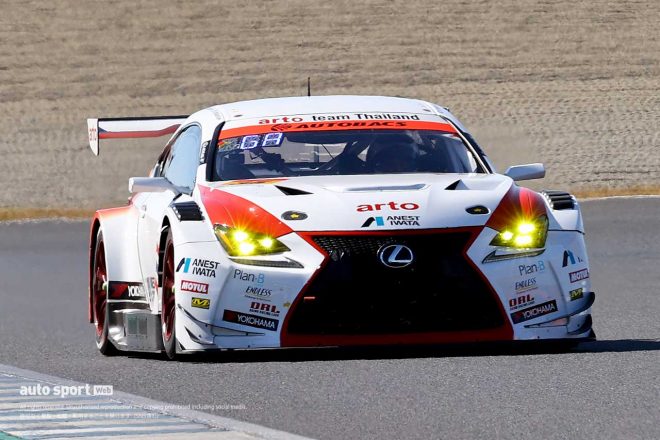 2021スーパーGT第7戦もてぎ　arto RC F GT3（ショーン・ウォーキンショー／ジュリアーノ・アレジ）