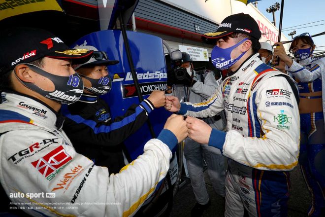 2021スーパーGT第7戦もてぎ　GT500クラスのポールポジションを獲得したWedsSport ADVAN GR Supra（坂東正敬監督／国本雄資／宮田莉朋）