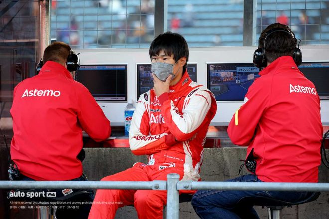 2021スーパーGT第7戦もてぎ　塚越広大（Astemo NSX-GT）