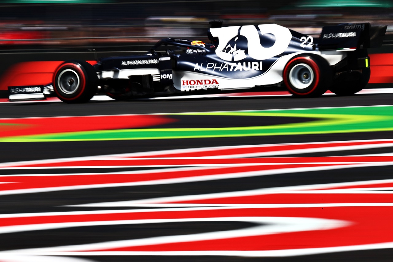 2021年F1第18戦メキシコGP　角田裕毅（アルファタウリ・ホンダ）