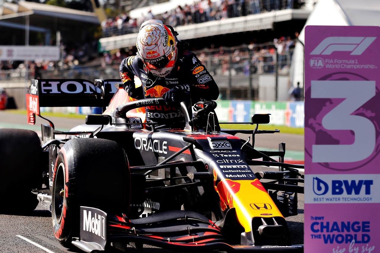 2021年F1第18戦メキシコGP　マックス・フェルスタッペン（レッドブル・ホンダ）が予選3番手を獲得