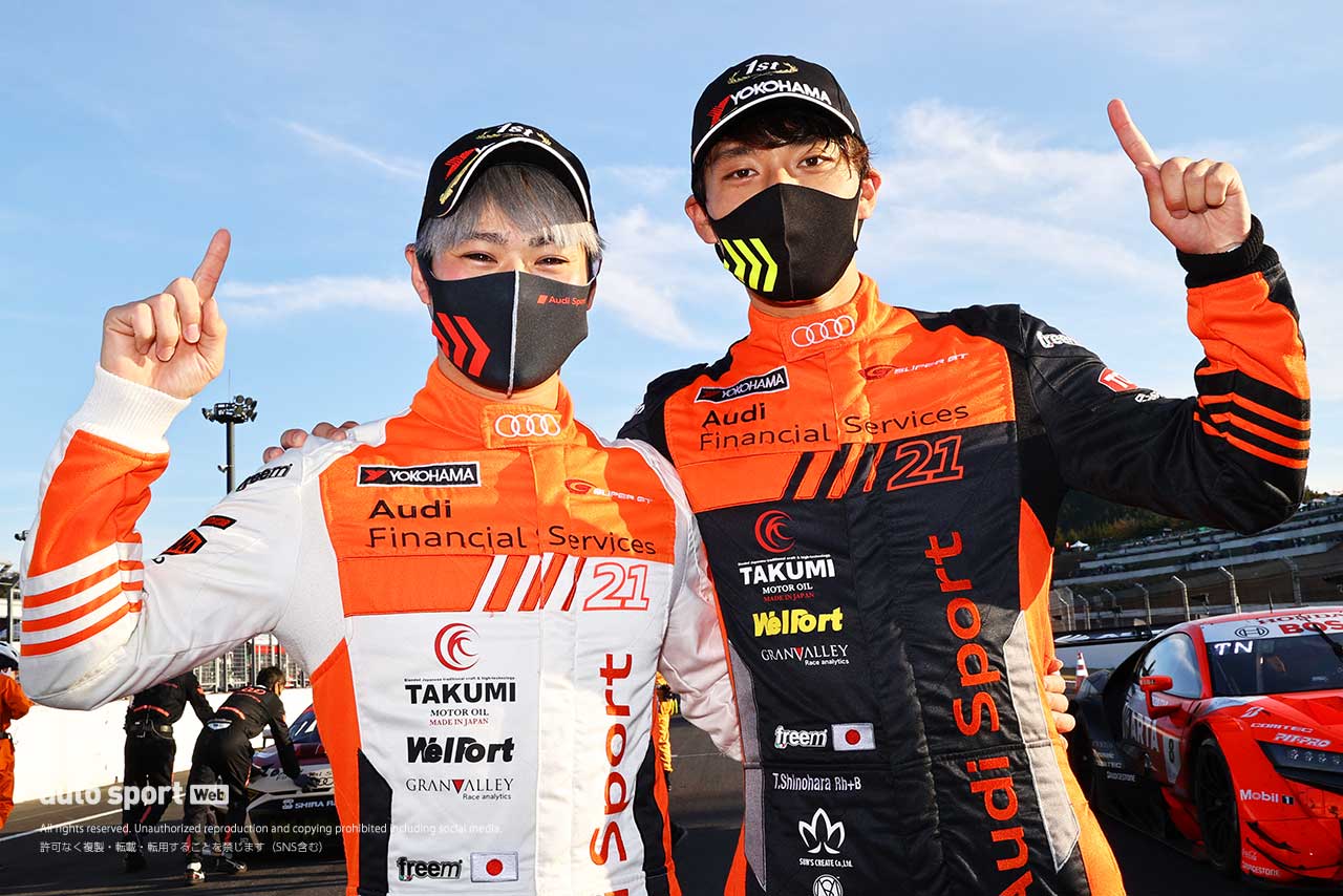 2021スーパーGT第7戦もてぎ　川端伸太朗／篠原拓朗（Hitotsuyama Audi R8 LMS）