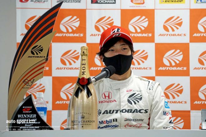 2021スーパーGT第7戦もてぎ　福住仁嶺（ARTA NSX-GT）