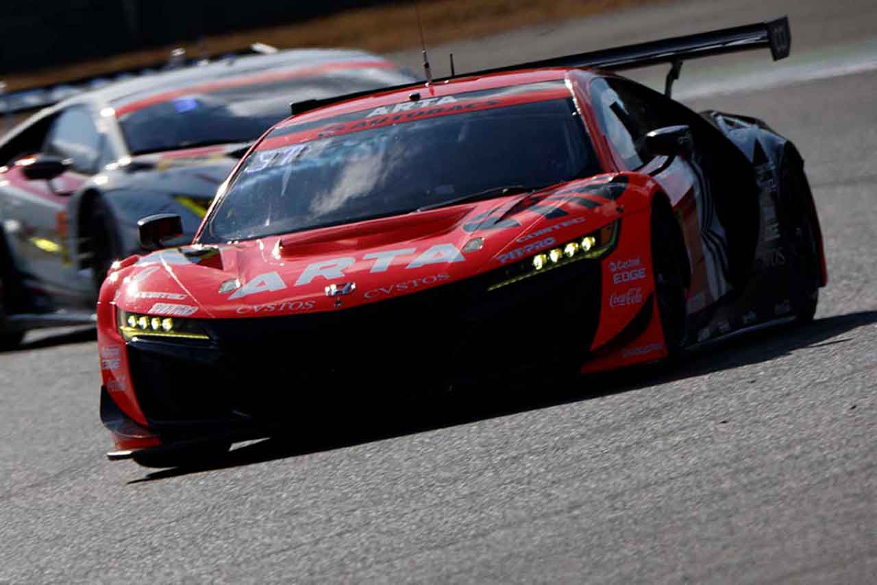 2021スーパーGT第7戦もてぎ　ARTA NSX GT3（高木真一／佐藤蓮）