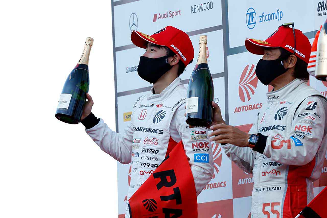 2021スーパーGT第7戦もてぎ　佐藤蓮／高木真一（ARTA NSX GT3）