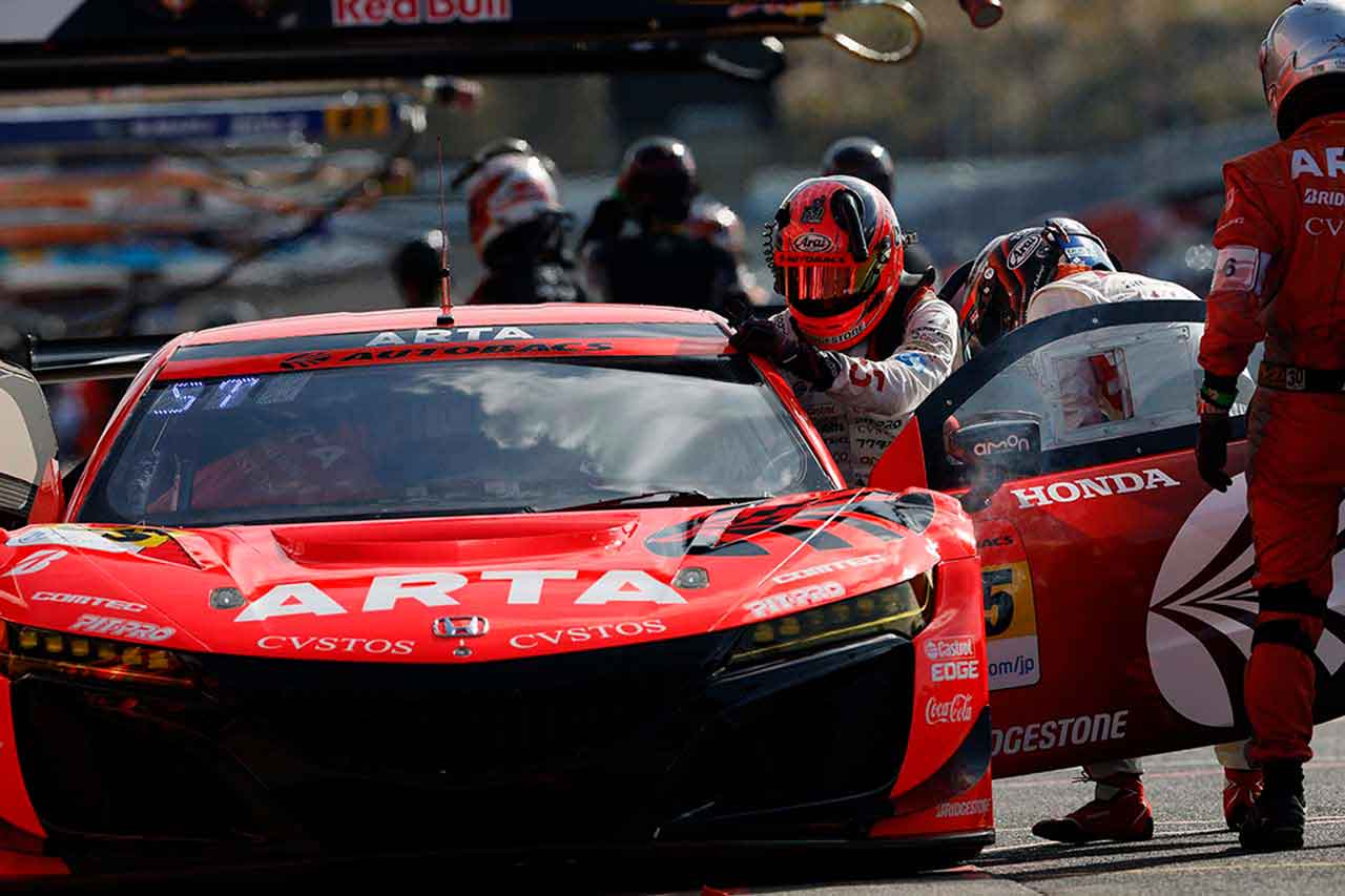 2021スーパーGT第7戦もてぎ　ARTA NSX GT3（高木真一／佐藤蓮）
