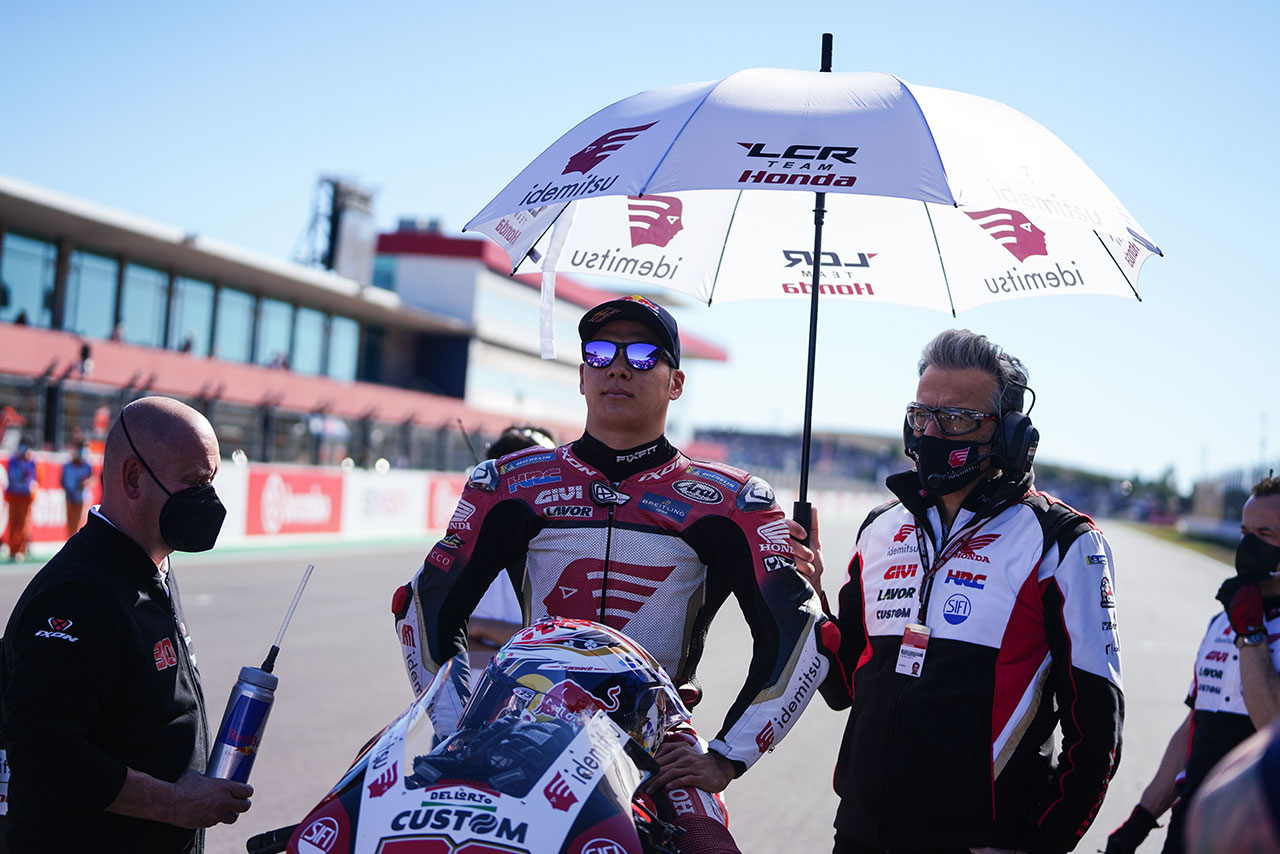 2021年MotoGP第17戦アルガルベGP 中上貴晶（LCRホンダ・イデミツ）