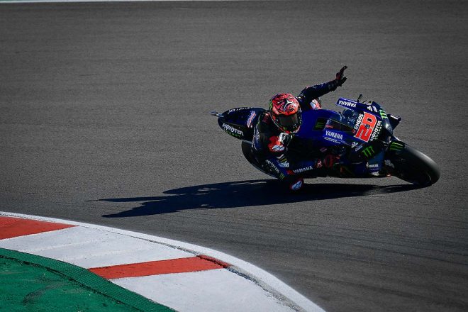 2021年MotoGP第17戦アルガルベGP　ファビオ・クアルタラロ（モンスターエナジー・ヤマハMotoGP）