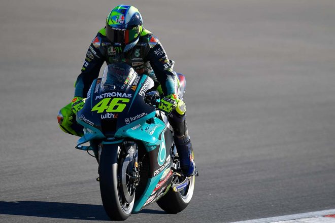 2021年MotoGP第17戦アルガルベGP　バレンティーノ・ロッシ（ペトロナス・ヤマハSRT）