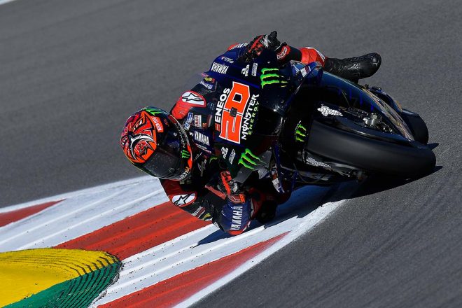2021年MotoGP第17戦アルガルベGP　ファビオ・クアルタラロ（モンスターエナジー・ヤマハMotoGP）