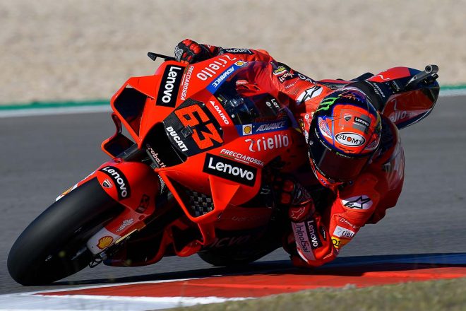 2021年MotoGP第17戦アルガルベGP　フランセスコ・バニャイア（ドゥカティ・レノボ・チーム）