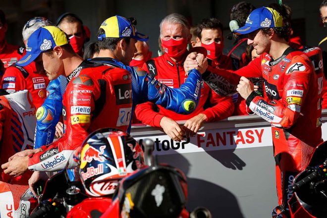 2021年MotoGP第17戦アルガルベGP　フランセスコ・バニャイア（ドゥカティ・レノボ・チーム）