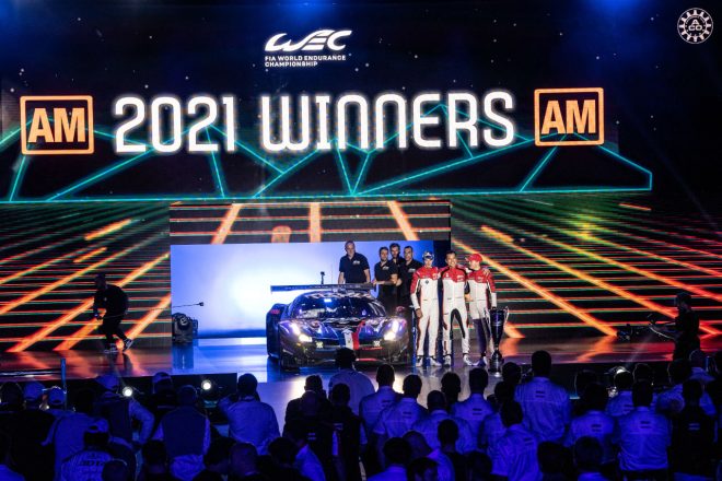 2021年シーズンのLMGTEアマクラスチャンピオンとなったAFコルセ