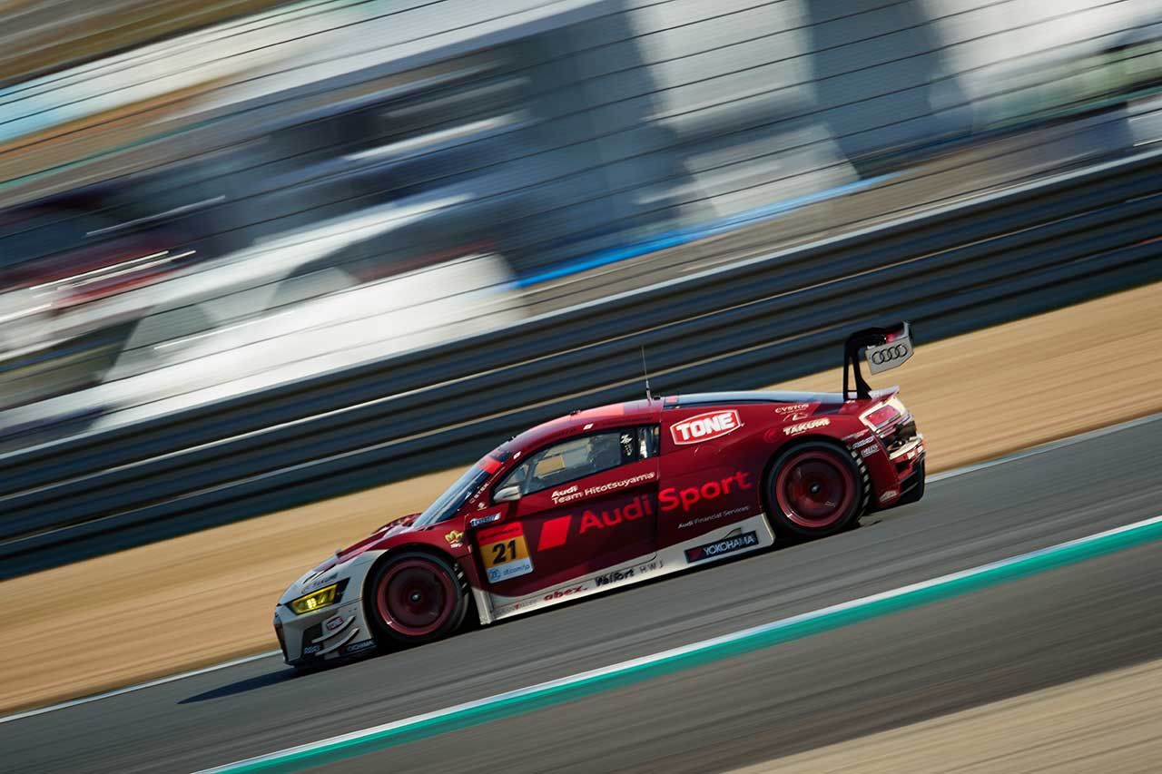 2021スーパーGT第7戦もてぎ　Hitotsuyama Audi R8 LMS（川端伸太朗／篠原拓朗）