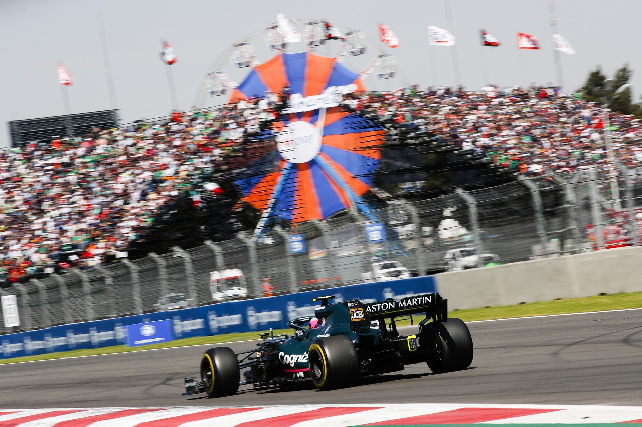 2021年F1第18戦メキシコGP　セバスチャン・ベッテル（アストンマーティン）