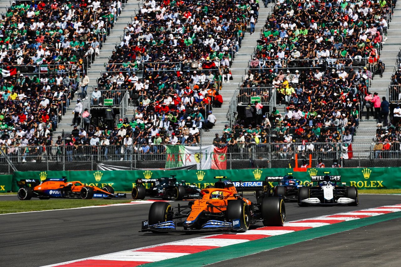 2021年F1第18戦メキシコGP　ランド・ノリス（マクラーレン）