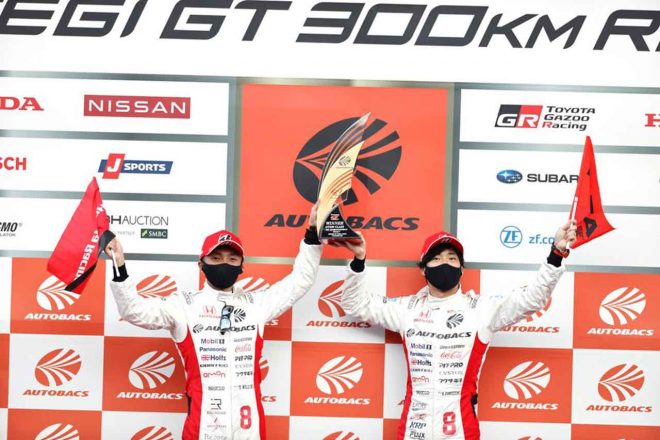 2021スーパーGT第7戦もてぎ　野尻智紀／福住仁嶺（ARTA NSX-GT）