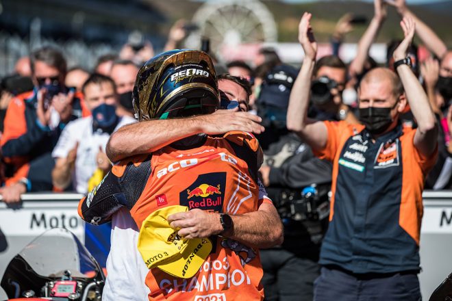 2021Moto3チャンピオン：ペドロ・アコスタ（Red Bull KTM Ajo）／MotoGP第17戦アルガルベGP