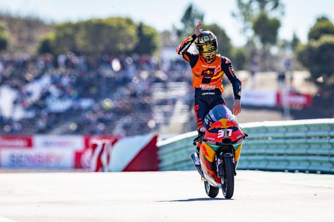 2021Moto3チャンピオン：ペドロ・アコスタ（Red Bull KTM Ajo）／MotoGP第17戦アルガルベGP