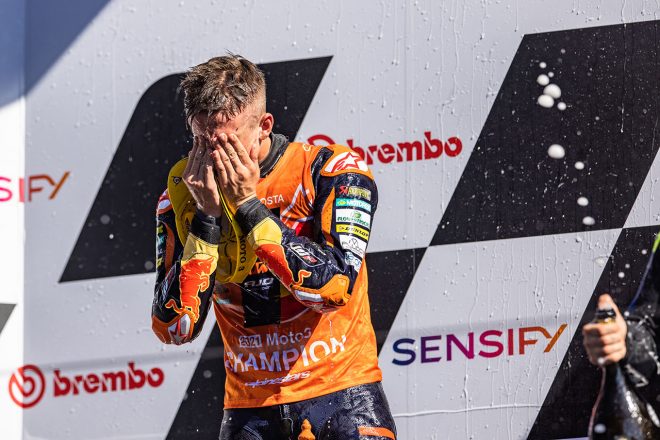 2021Moto3チャンピオン：ペドロ・アコスタ（Red Bull KTM Ajo）／MotoGP第17戦アルガルベGP