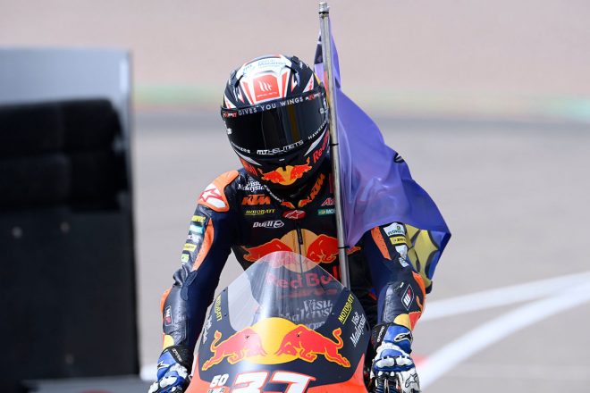 2021Moto3チャンピオン：ペドロ・アコスタ（Red Bull KTM Ajo）／MotoGP第17戦アルガルベGP