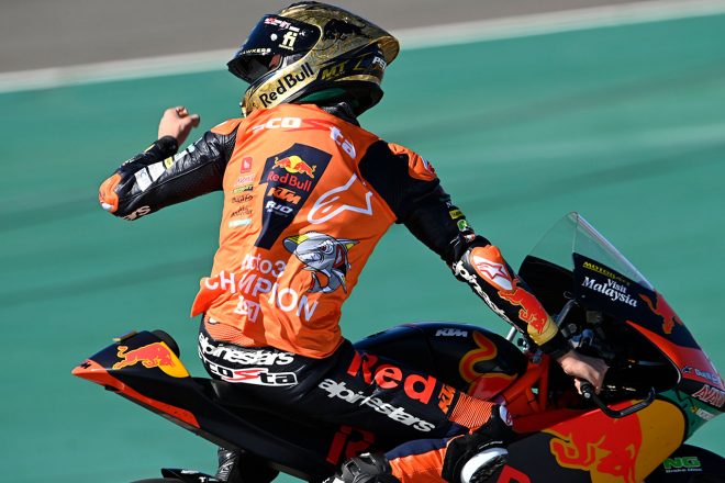 2021Moto3チャンピオン：ペドロ・アコスタ（Red Bull KTM Ajo）／MotoGP第17戦アルガルベGP