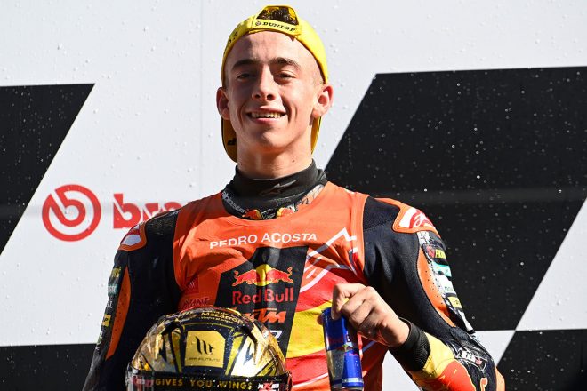 2021Moto3チャンピオン：ペドロ・アコスタ（Red Bull KTM Ajo）／MotoGP第17戦アルガルベGP