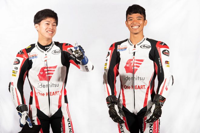 2022年もMoto2に参戦する小椋藍、ソムキアット・チャントラ（イデミツ・ホンダ・チーム・アジア）