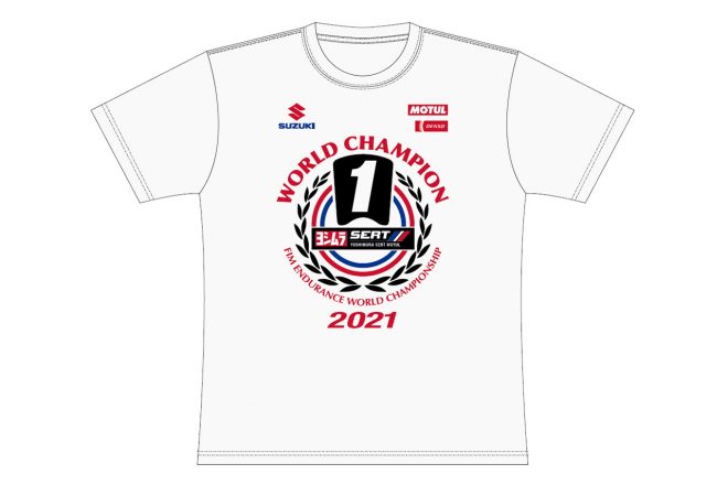 チャンピオンTシャツ／ヨシムラSERT Motul 2021EWCチャンピオン獲得記念グッズ
