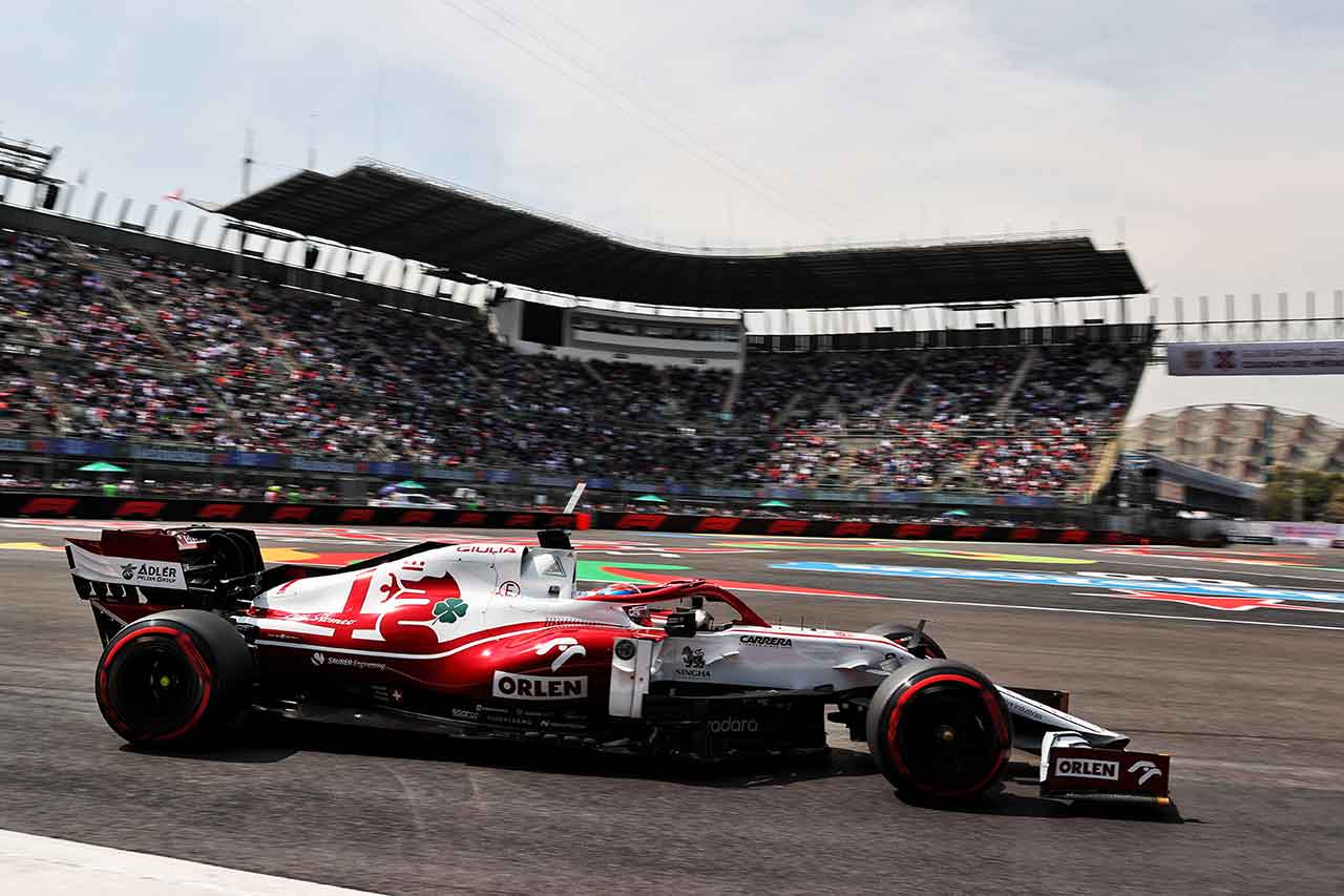 2021年F1第18戦メキシコGP　キミ・ライコネン（アルファロメオ）