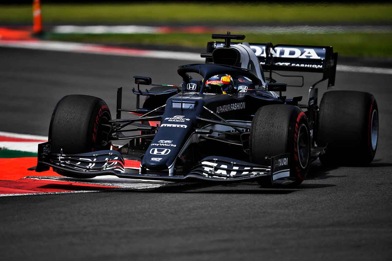 2021年F1第18戦メキシコGP　角田裕毅（アルファタウリ・ホンダ）