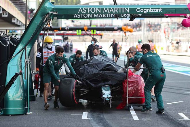 2021年F1第18戦メキシコGP ランス・ストロール(アストンマーティン)