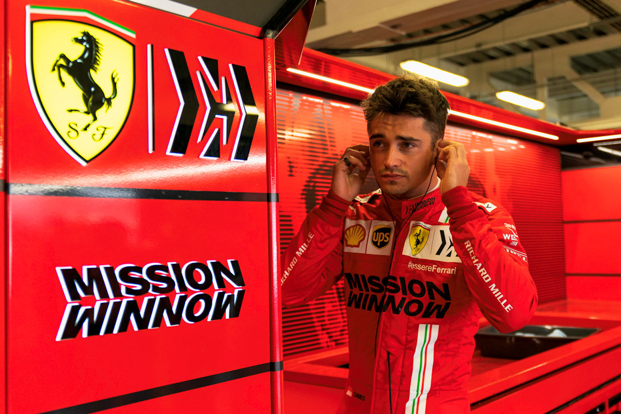 2021年F1第18戦メキシコGP　シャルル・ルクレール（フェラーリ）