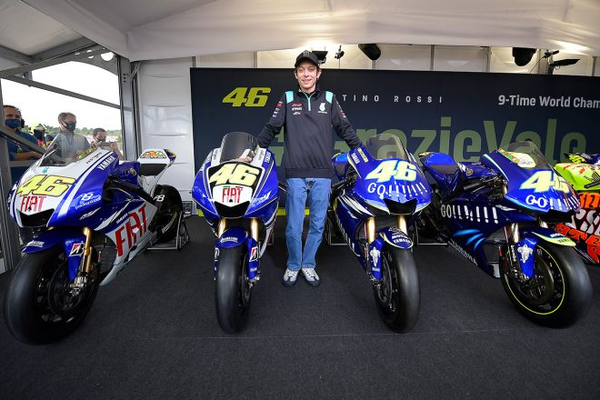 バレンティーノ・ロッシがチャンピオンを獲得したヤマハ機（MotoGP:2009・2008・2005・2004年）
