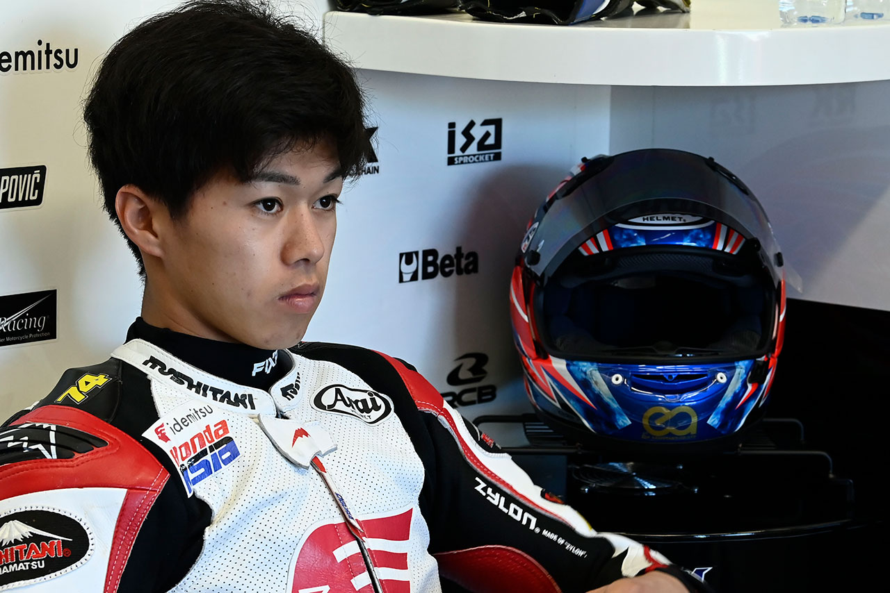 2021Moto2：小椋藍（イデミツ・ホンダ・チーム・アジア）