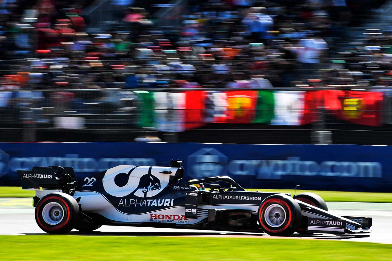 2021年F1第18戦メキシコGP　角田裕毅（アルファタウリ・ホンダ）