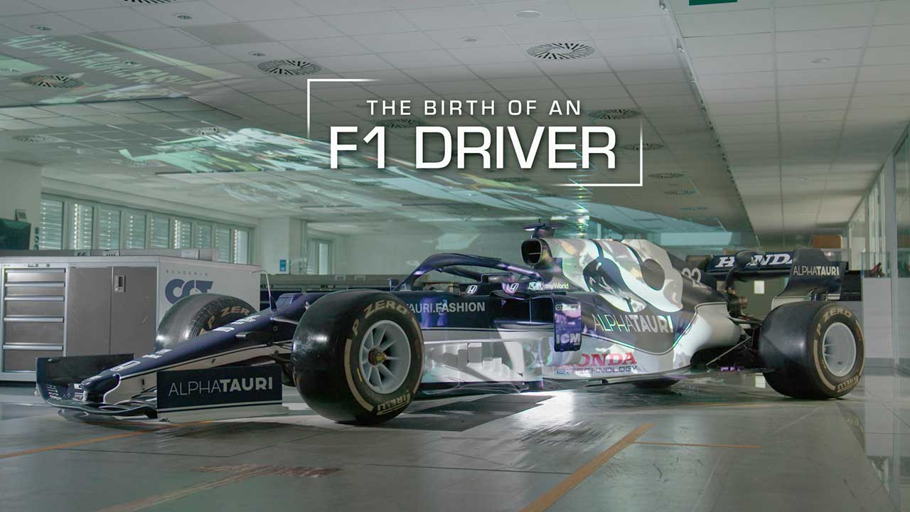 角田裕毅の密着ドキュメンタリー『THE BIRTH OF AN F1 DRIVER』のアイキャッチ画像