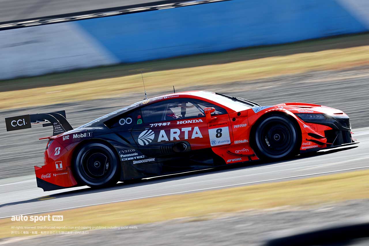 2021スーパーGT第7戦もてぎ　ARTA NSX-GT（野尻智紀／福住仁嶺）