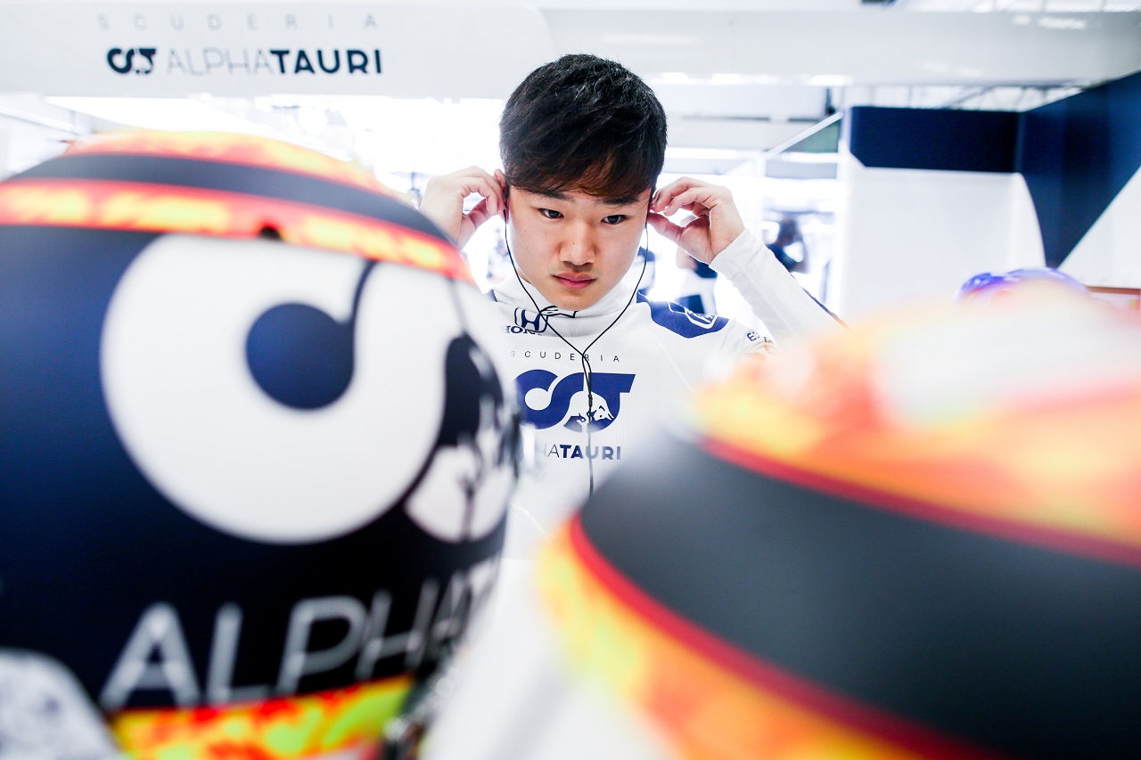 2021年F1第19戦ブラジルGP　角田裕毅（アルファタウリ・ホンダ）