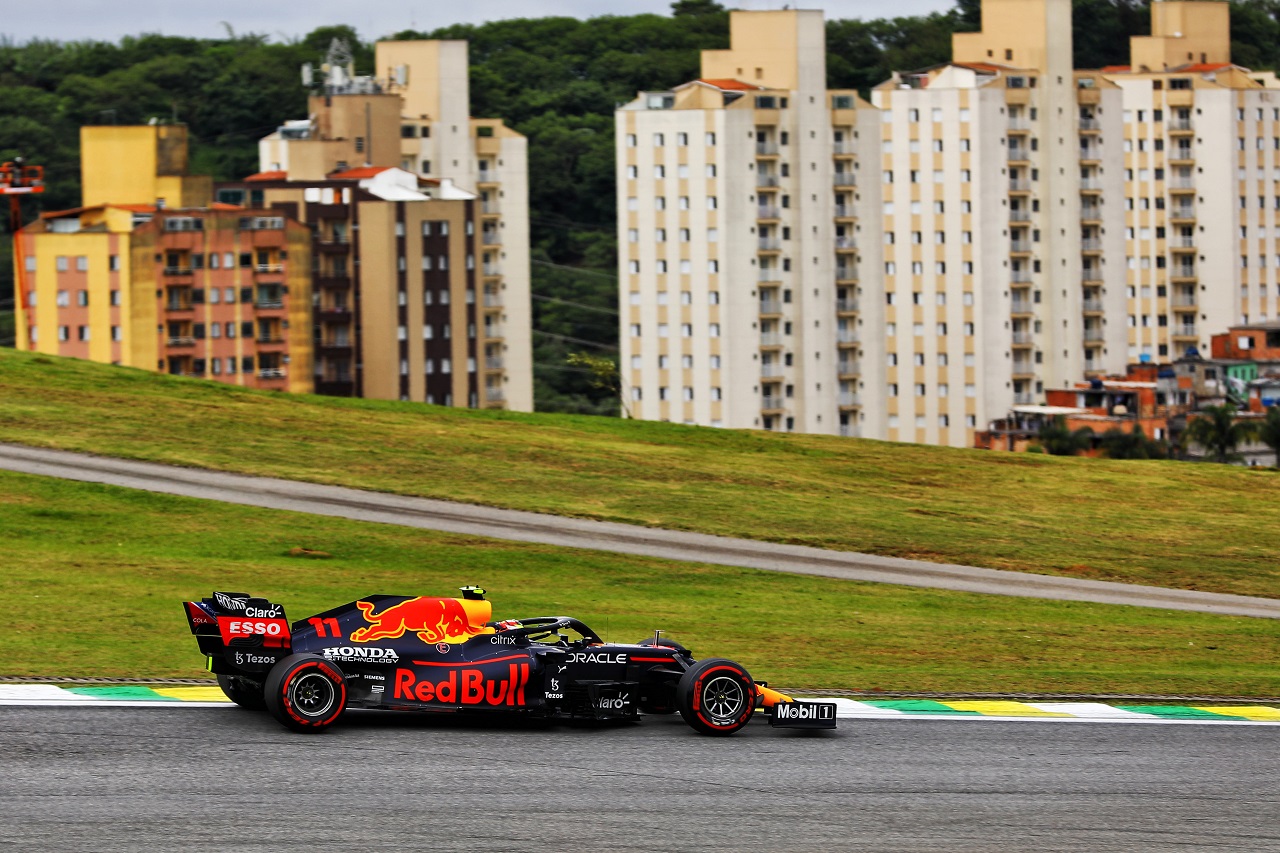 2021年F1第19戦ブラジルGP　セルジオ・ペレス（レッドブル・ホンダ）