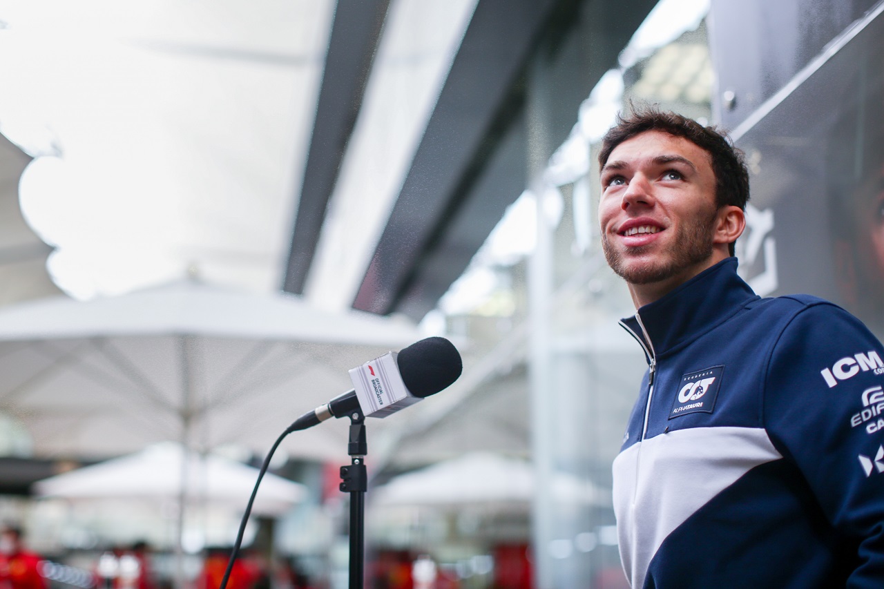 2021年F1第19戦ブラジルGP　ピエール・ガスリー（アルファタウリ・ホンダ）