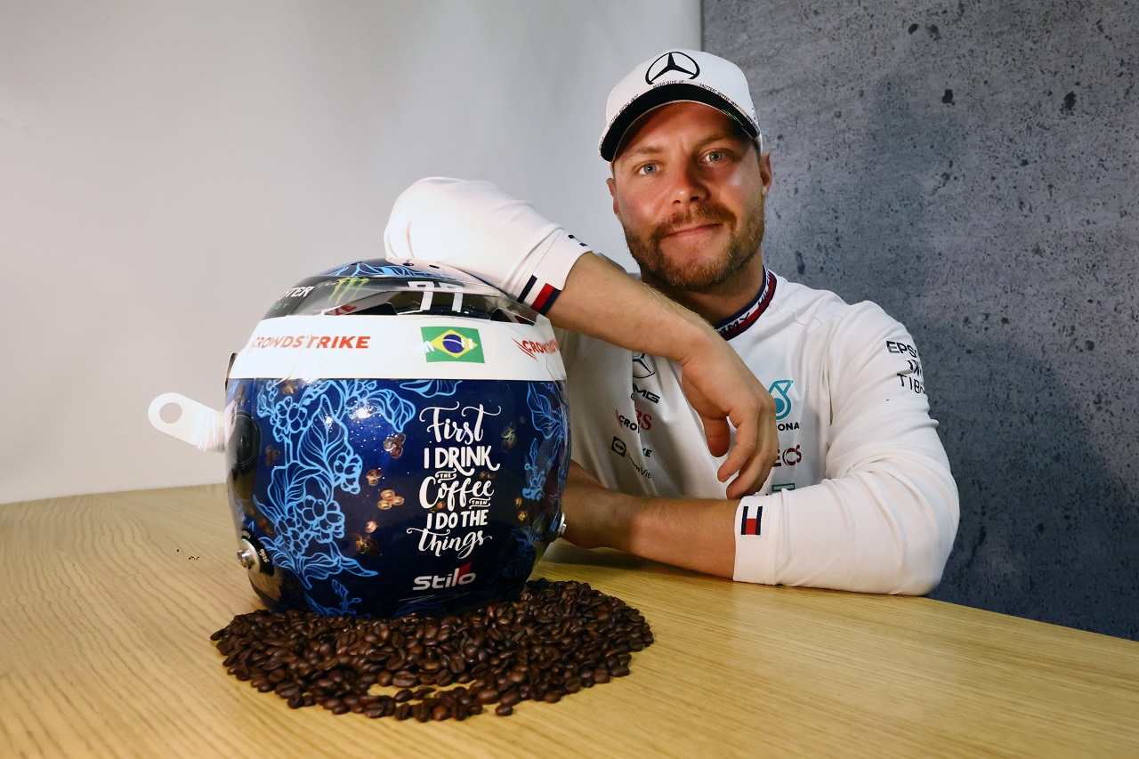 2021年F1第19戦ブラジルGP　バルテリ・ボッタス（メルセデス）