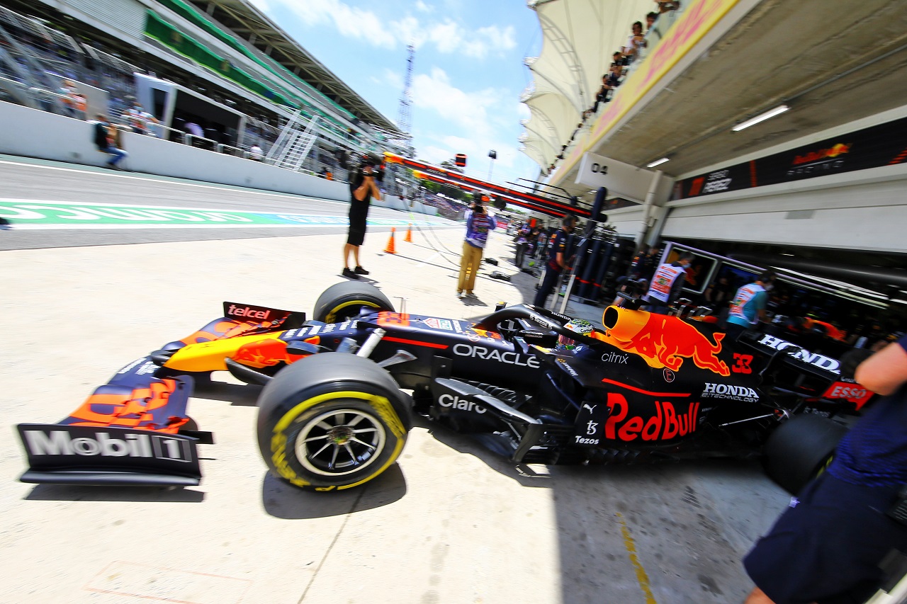 2021年F1第19戦ブラジルGP　マックス・フェルスタッペン（レッドブル・ホンダ）