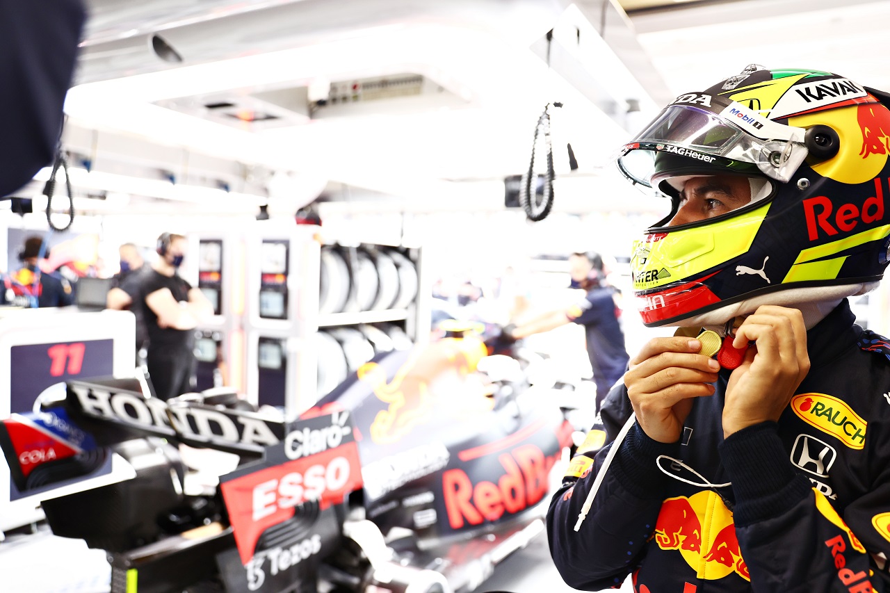 2021年F1第19戦ブラジルGP　セルジオ・ペレス（レッドブル・ホンダ）