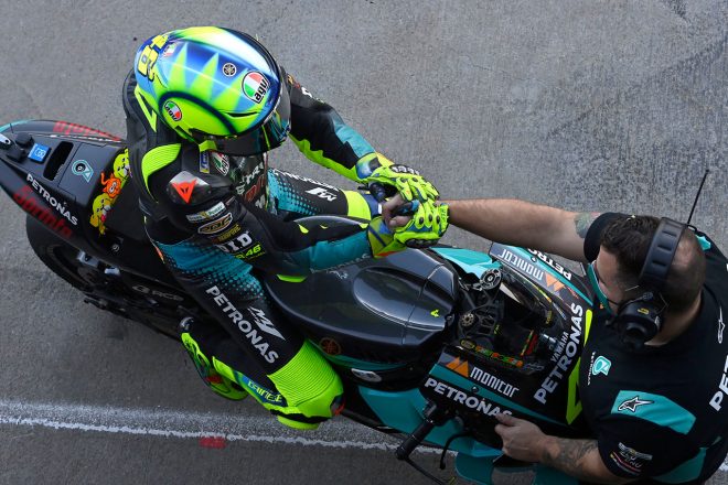 バレンティーノ・ロッシ（ペトロナス・ヤマハSRT）／2021MotoGP第18戦バレンシアGP
